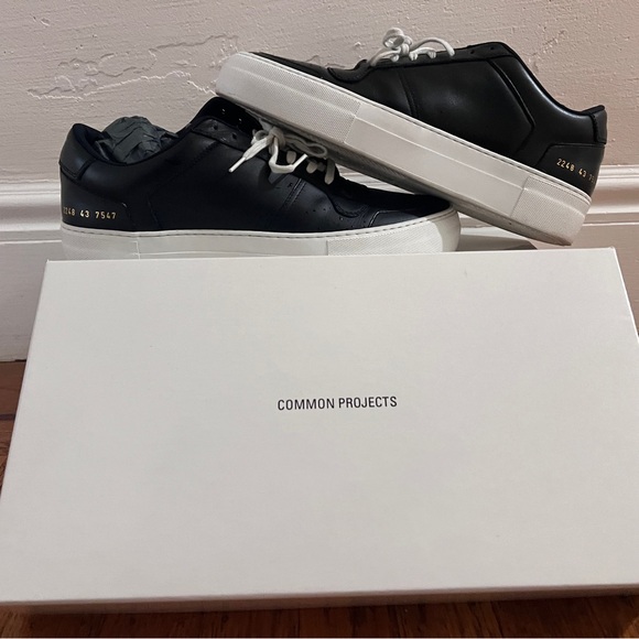 Common projects low full court black size US 10 (rare) - Picture 2 of 16